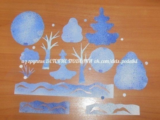 Зимний лес Зимний лес