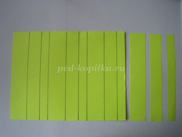 Букет цветов в технике квиллинг детскими руками: часть 1