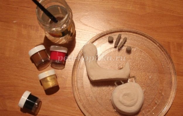 Улитка в технике папье-маше