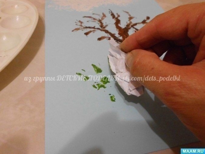 Летнее нетрадиционное рисование