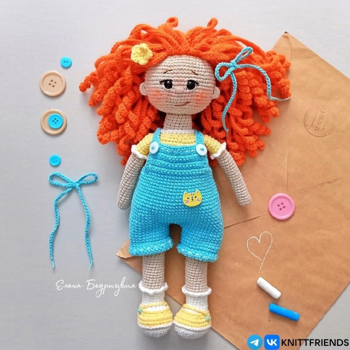 Куколка Кудряшка Сью