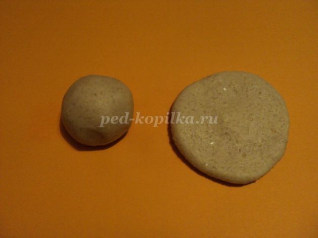 Лепка из солёного теста "Дары лета": часть 1