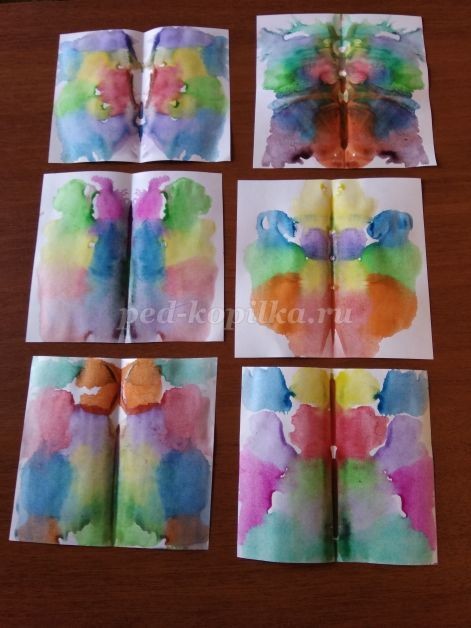 ​Панно с бумажными бабочками детскими руками: мастер-класс, часть 1