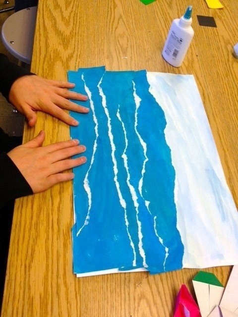 Парусник в море Парусник в море