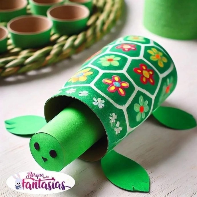 ​Поделки из картонных втулок