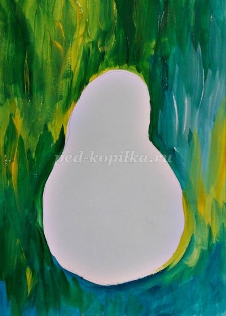 Рисуем грушу гуашью: часть 1 Рисуем грушу гуашью: часть 1