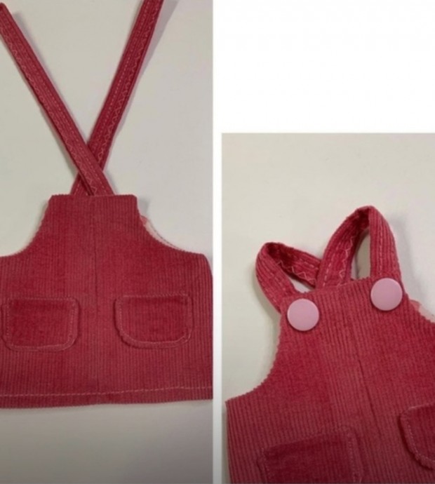 Выкройка: сарафан для куклы Выкройка: сарафан для куклы