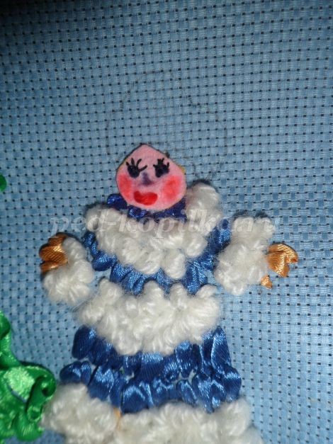 Вышиваем с детьми панно "Со старым Новым годом": часть 4 Вышиваем с детьми панно "Со старым Новым годом": часть 4