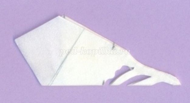 ​Рисуем невероятно красивую ёлочку белую на синем фоне: часть 4