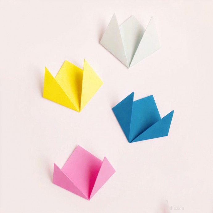 Тюльпаны в технике оригами Тюльпаны в технике оригами