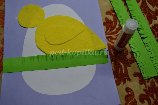 ​Цыплёнок на лужайке: часть 2