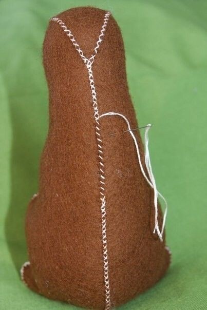 Шьем серьезного кролика