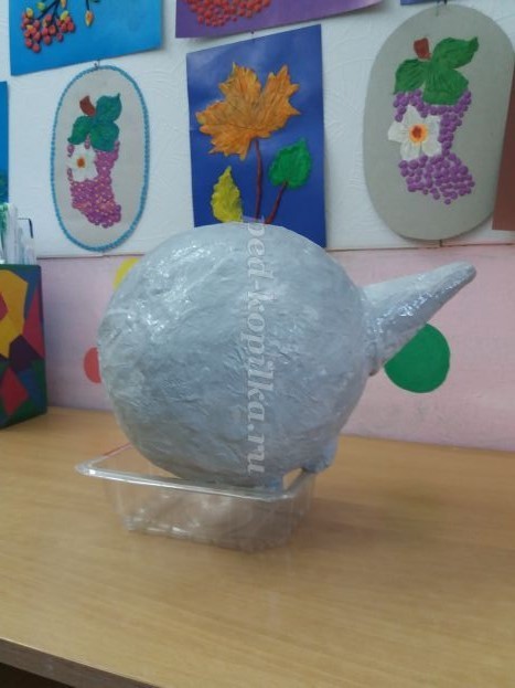 Мышка из папье-маше Мышка из папье-маше