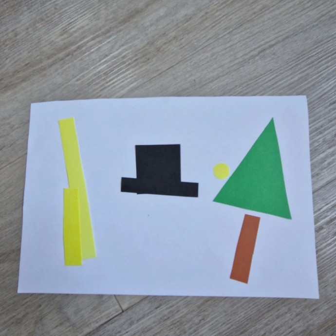 Снеговик с ёлочкой