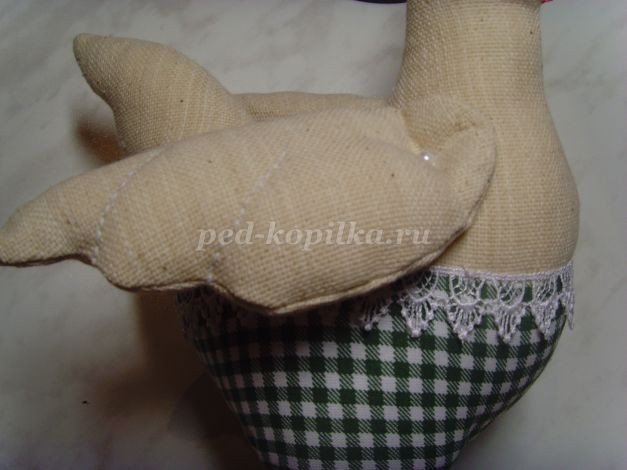 ​Курочка в стиле Тильда: часть 3