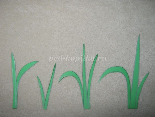 Объемная аппликация из бумаги "Подснежники": часть 2 Объемная аппликация из бумаги "Подснежники": часть 2