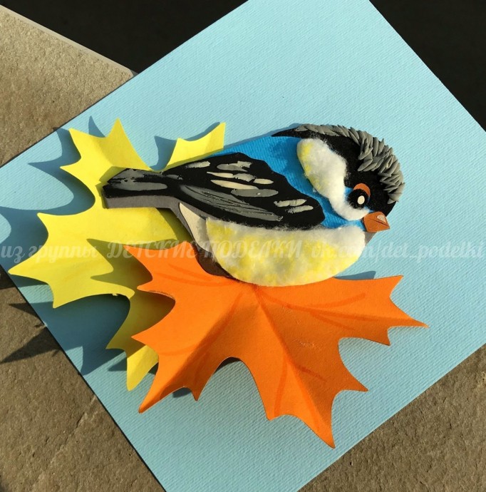 Осенняя синичка Осенняя синичка