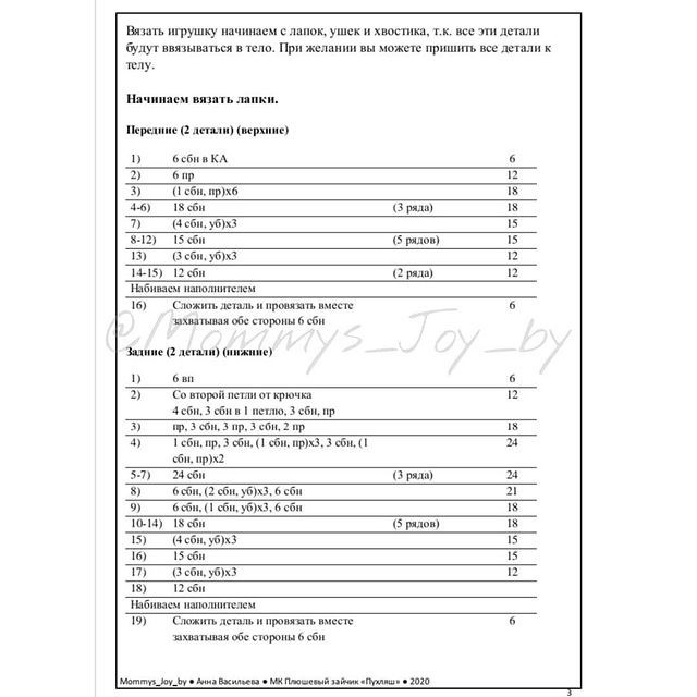 Плюшевый зайка