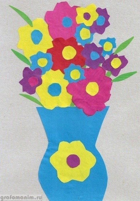 Объёмные цветы из бумаги