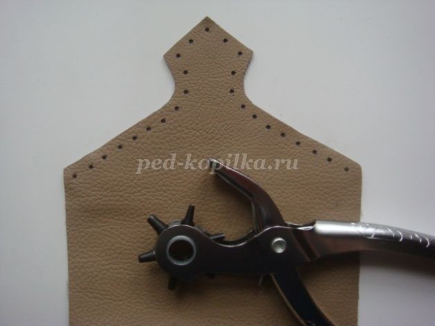 Органайзер из искусственной кожи для детских поделок Органайзер из искусственной кожи для детских поделок