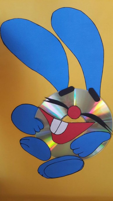 Поделки из CD-дисков Поделки из CD-дисков