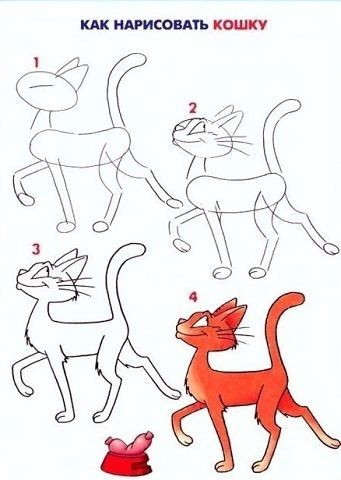 Уроки рисования животных