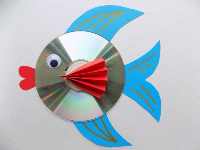 Поделки из CD-дисков Поделки из CD-дисков