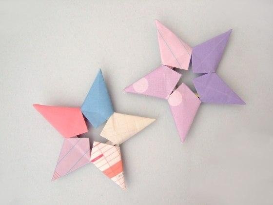 Звёздочки-оригами своими руками