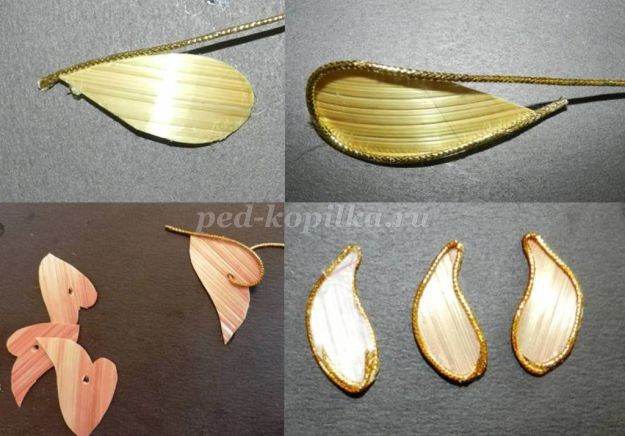 Цветочное панно из соломки детскими руками: часть 2 Цветочное панно из соломки детскими руками: часть 2