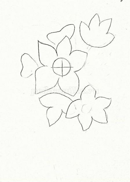 Декоративный натюрморт гуашью для детей Декоративный натюрморт гуашью для детей