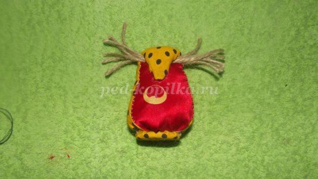 ​Сова из ткани: часть 2