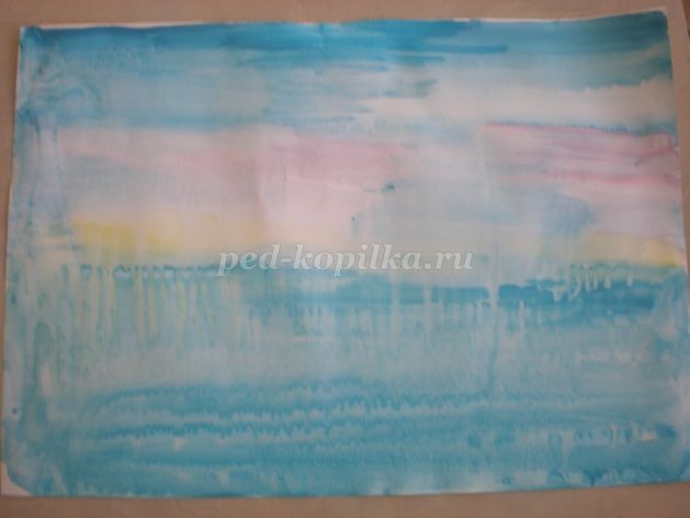 ​Нетрадиционные техники рисования "Пчелы в саду": часть 1