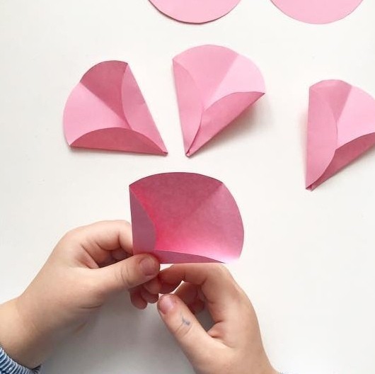 Объемный цветочек Объемный цветочек