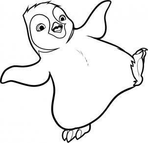 Рисуем пингвина