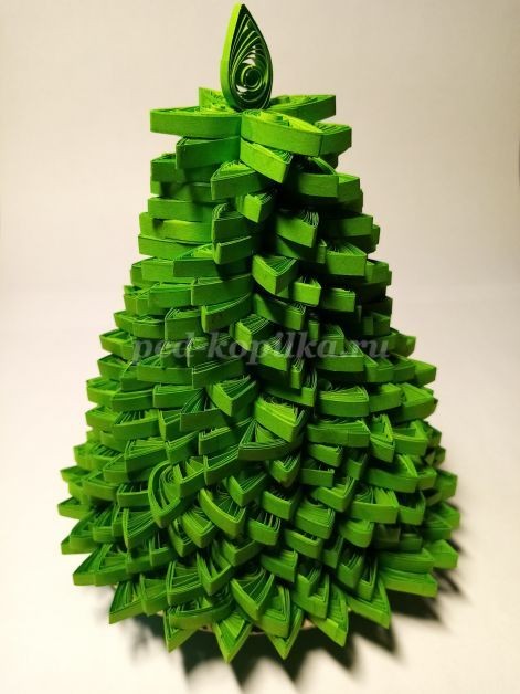 Ёлочка в технике квиллинг: часть 3 Ёлочка в технике квиллинг: часть 3