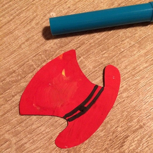 Зимняя аппликация "Снеговик с подарком" Зимняя аппликация "Снеговик с подарком"