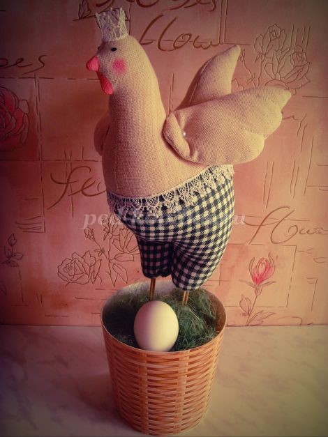 ​Курочка в стиле Тильда: часть 3