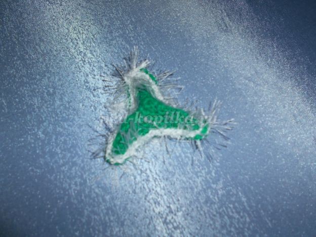 ​Новогодняя елочка крючком: часть 2