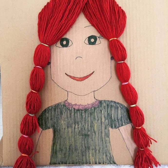 Прическа для куклы Прическа для куклы