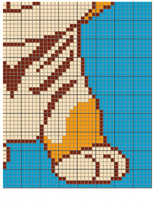 Вышивка "Забавный тигренок" Вышивка "Забавный тигренок"