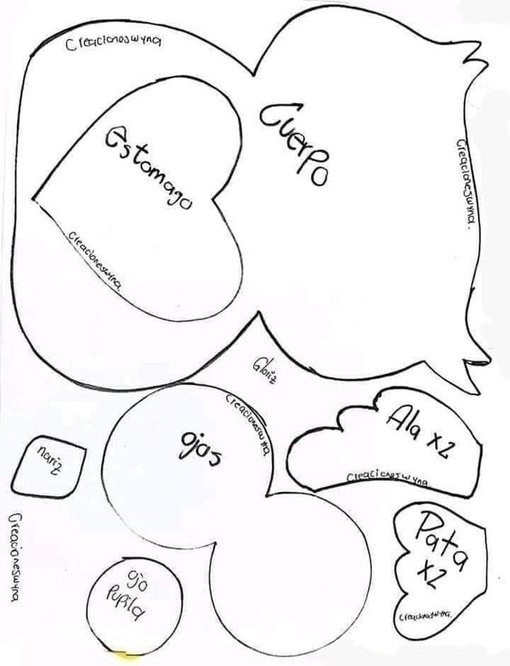 Милая совушка из фетра Милая совушка из фетра