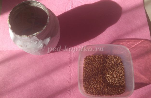 Вазочка в технике папье-маше Вазочка в технике папье-маше