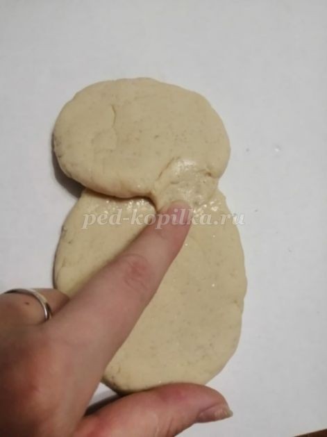 Сова из соленого теста детскими руками Сова из соленого теста детскими руками