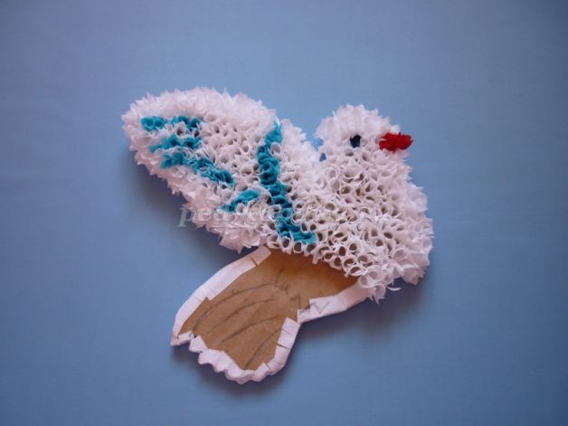 Поделки из бумаги: торцевание Поделки из бумаги: торцевание