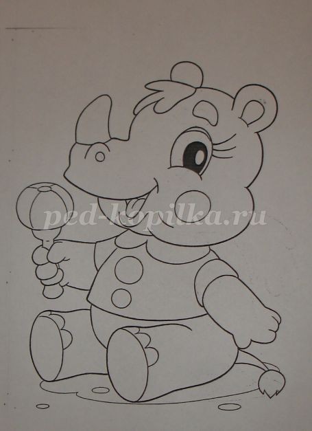 ​Пластинография: дельфин