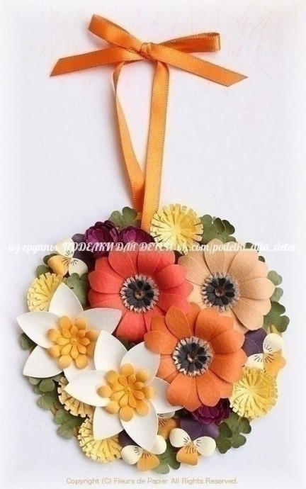 Цветы из бумаги Цветы из бумаги