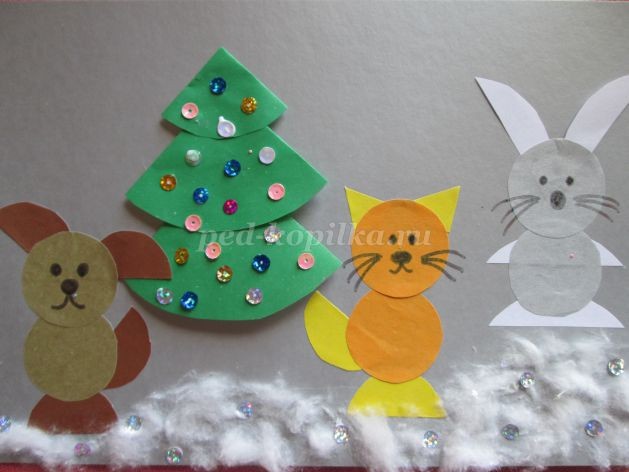 Аппликация из кругов: часть 2 Аппликация из кругов: часть 2