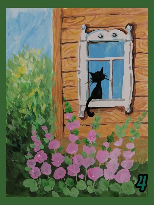 Кошка в окошке Кошка в окошке