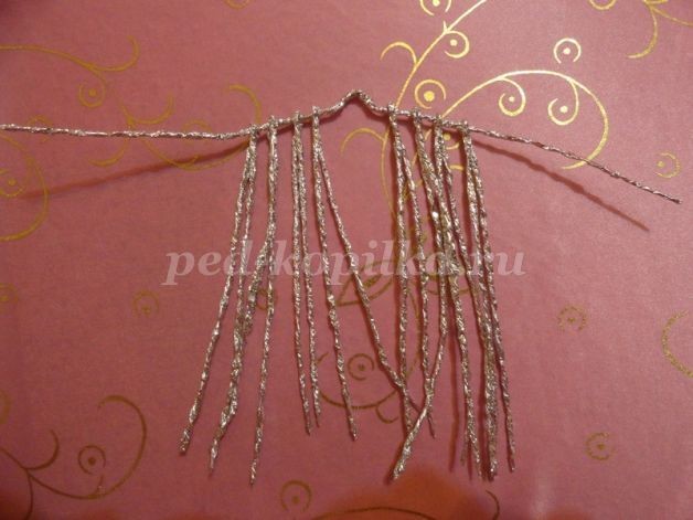 Мастерим с детьми новогодний подсвечник из фольги: часть 1