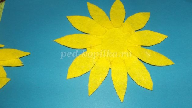 ​Шкатулка "Подсолнух" детскими руками: мастер-класс, часть 2